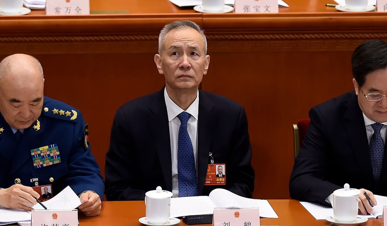 Liu He, Xi’s most trusted economic adviser. Photo: AFP