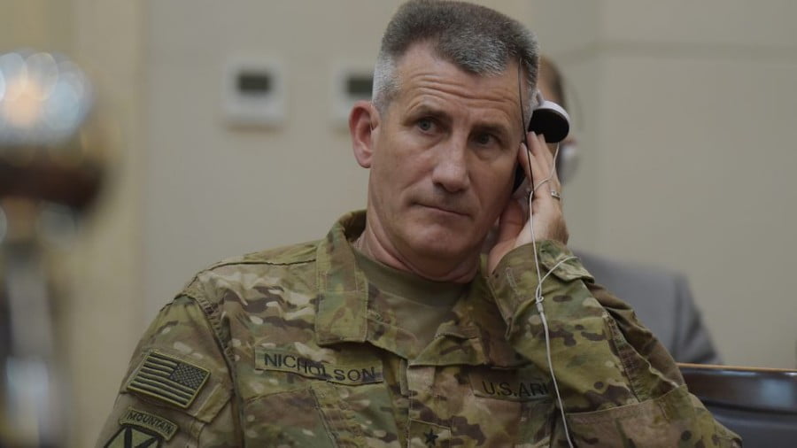 General John Nicholson, commanding general of US and NATO forces in Afghanistan, launched a tirade against Russia’s role and intentions in Afghanistan in a BBC interview.