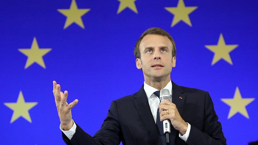 French President Emmanuel Macron © Ludovic Marin / AFP