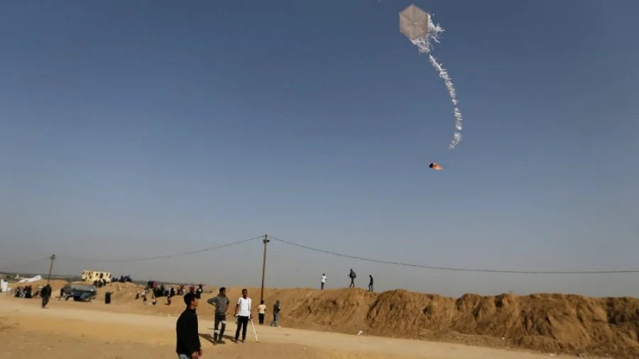 Israeli War on Gaza Over Kites?