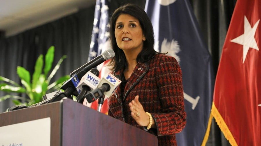 Psychic Nikki Haley: If There Is a Future Chemical Weapons Attack, Assad Did It