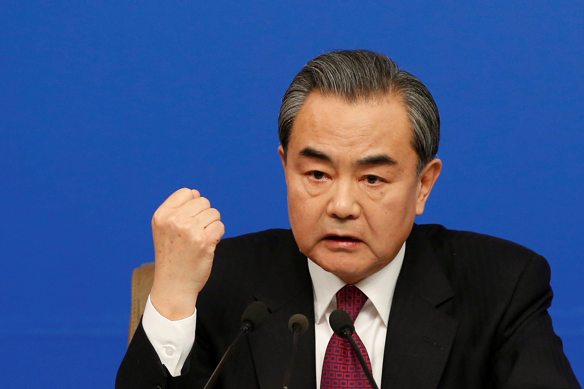 Chinese Foreign Minister Wang Yi in a file photo. Photo: Reuters/Tyrone Siu