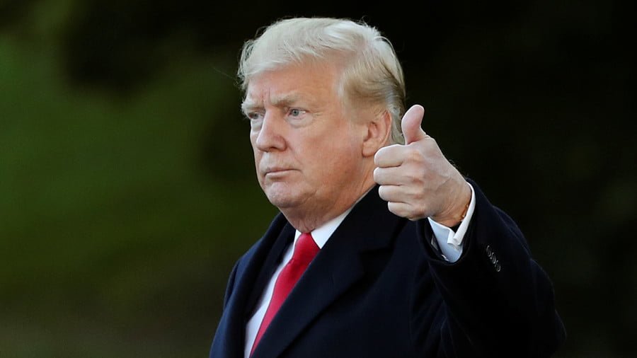 US President Donald Trump, October 24, 2018 © Reuters / Cathal McNaughton
