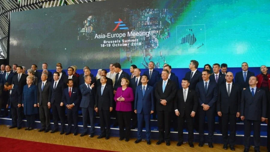 Leaders of Asia and Europe Sit Down for Talks, Not Sanctions