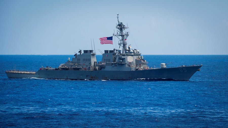 USS Benfold © AFP / Sarah Myers
