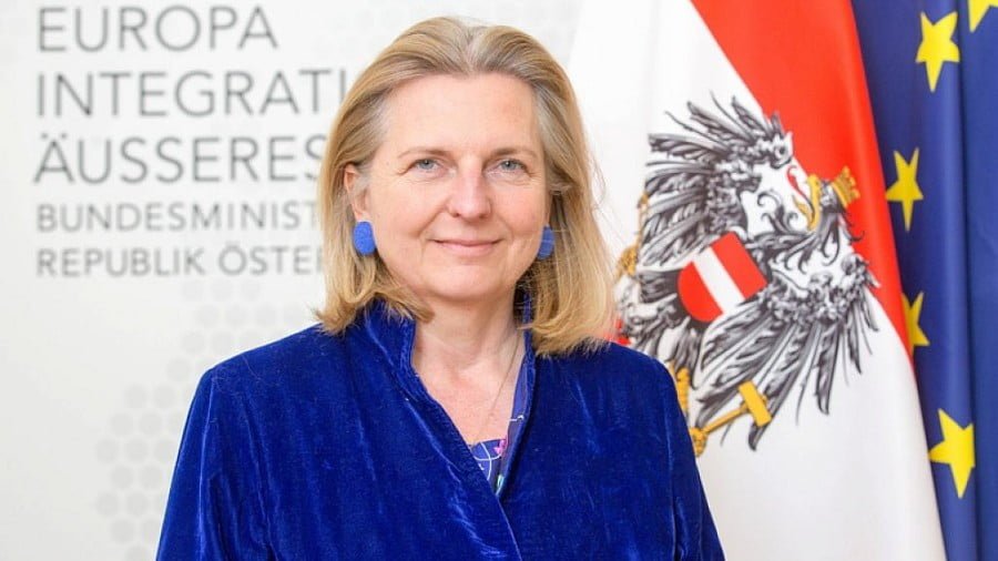Austrian Foreign Minister Karin Kneissl