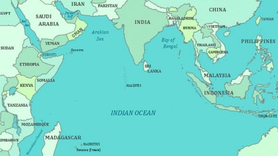 India and China Vie for Influence in the Indian Ocean