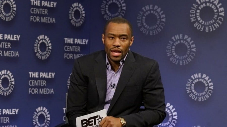 Moderator Marc Lamont Hill attends BET Presents "An Evening With 'The Quad'" At The Paley Center on December 7, 2016 in New York City (AFP)