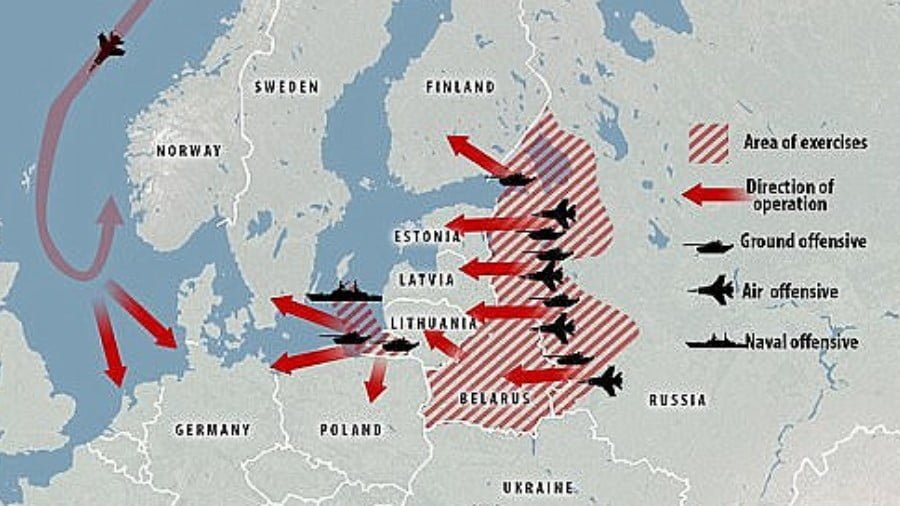 Why Russia Won’t Invade the Ukraine, the Baltic Statelets or Anybody Else