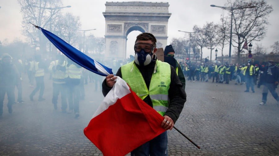 Macron’s European Army has Arrived. It Goes by the Name Gilets Jaunes
