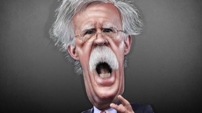 Pussy John Bolton and His Codpiece Mustache