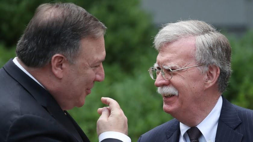 No US War on Iran for Now — but Mike Pompeo and John Bolton Still Really, Really Want One