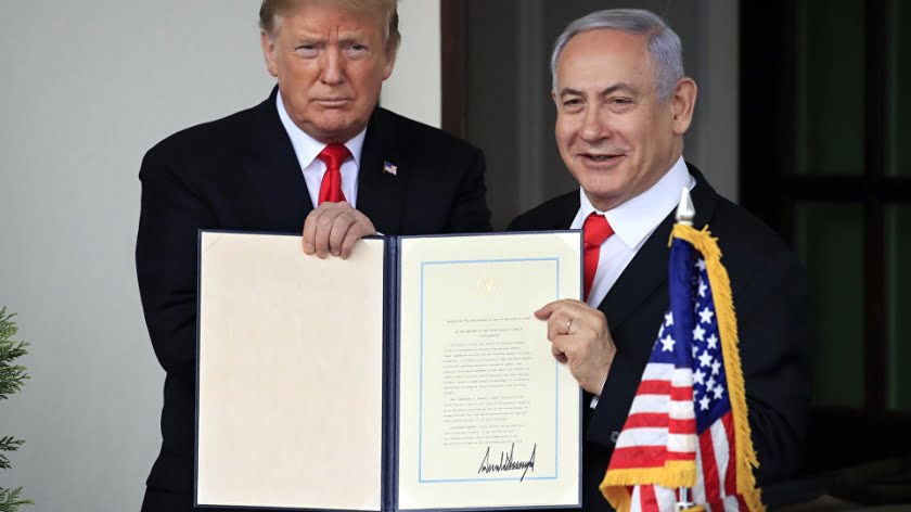 Trump Defies World Opinion and International Law to Support Israel