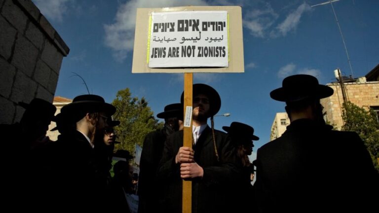 To Haredi Jews, Zionists Have Made a Land Where Jews Live in Constant Fear