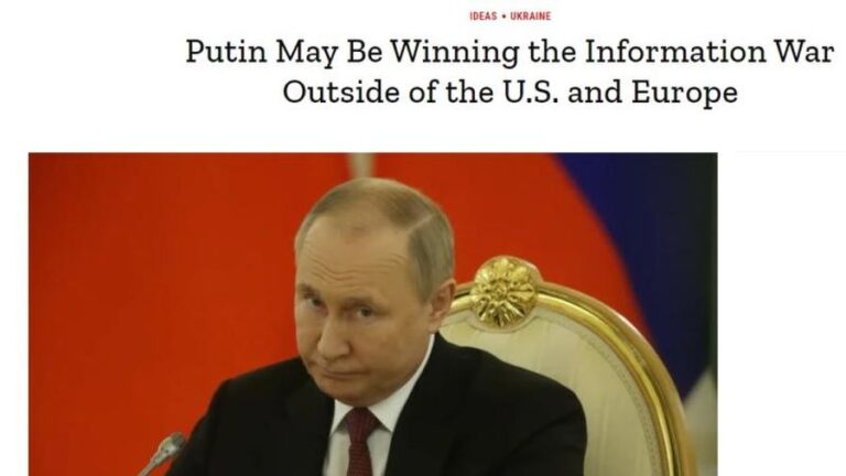 Obama’s Infowar Czar Admitted That The Global South Supports Russia’s Special Operation