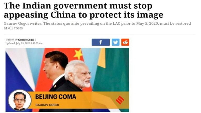 The Indian Opposition Is Doing America’s Bidding by Beating the Drums of War Against China