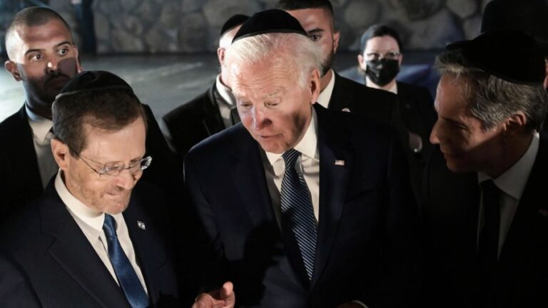 Who is Biden Working For? On Israel Visit, “Zionist” Biden Whitewashes Israel’s Crimes