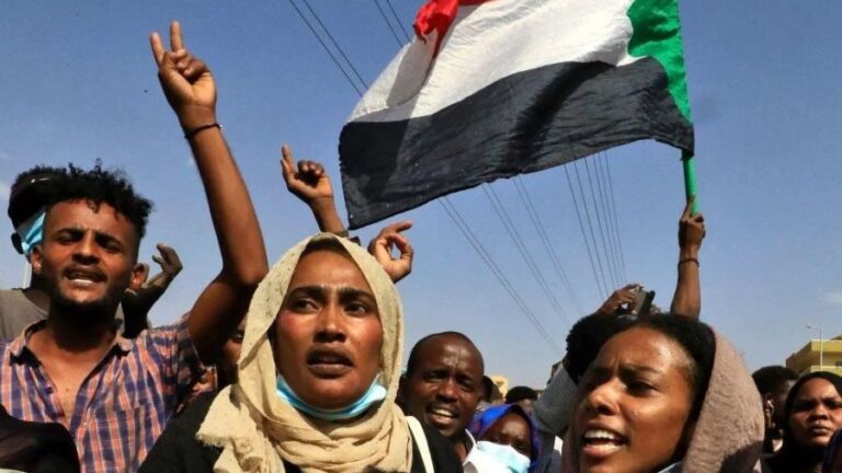 Sudanese Continue Demonstrations One Year After the Latest Military Coup