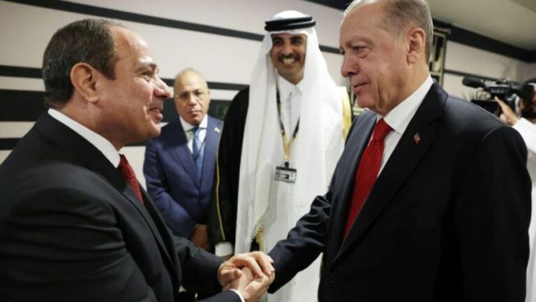 Turkish and Egyptian Leaders Meet at the World Cup in Qatar