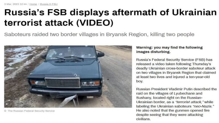 Analyzing the NATO-Backed Neo-Nazi Terrorist Attack in Russia’s Bryansk Region