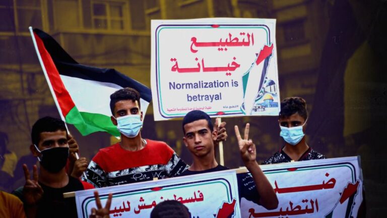 By Recognizing Israel, Muslim Countries Are Betraying the Palestinian Cause