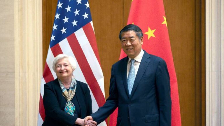 Following a Visit to the PRC by the US Treasury Secretary