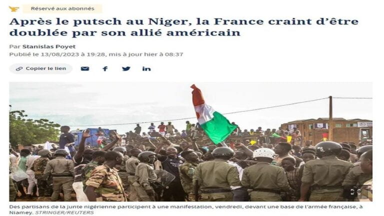 France Reportedly Thinks That the US Backstabbed It During Nuland’s Trip to Niger